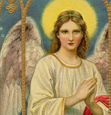 Angel praying image