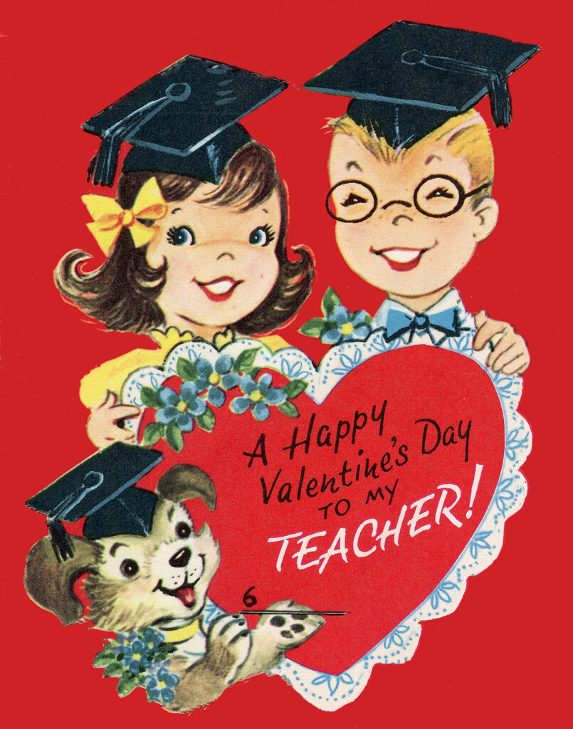 Retro Valentine Card