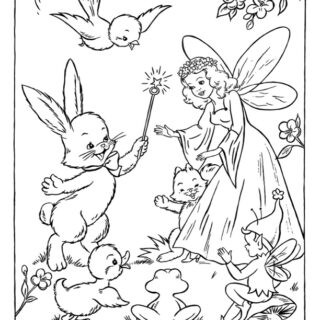 Vintage Fairy Printable